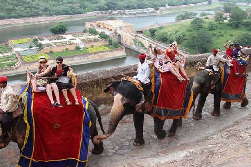 Golden Triangle with Elephant Riding